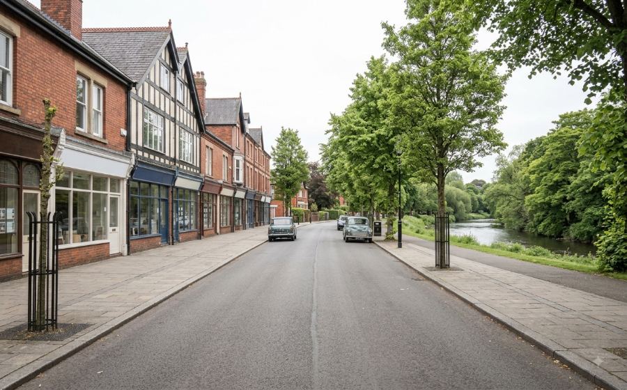 Northenden village
