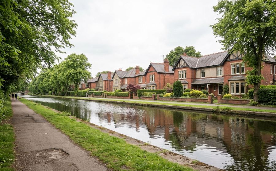 Sale, near the Bridgewater Canal