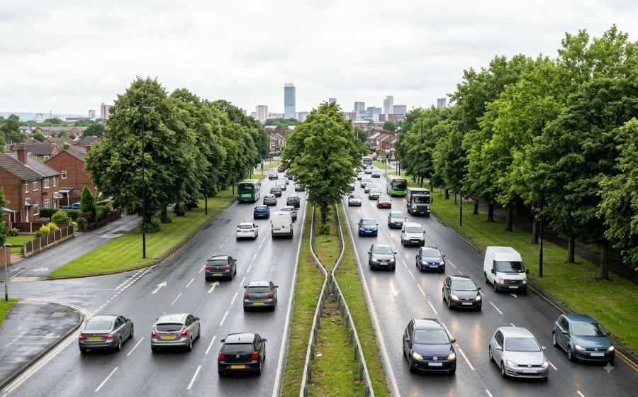 Princess Parkway dual carriageway